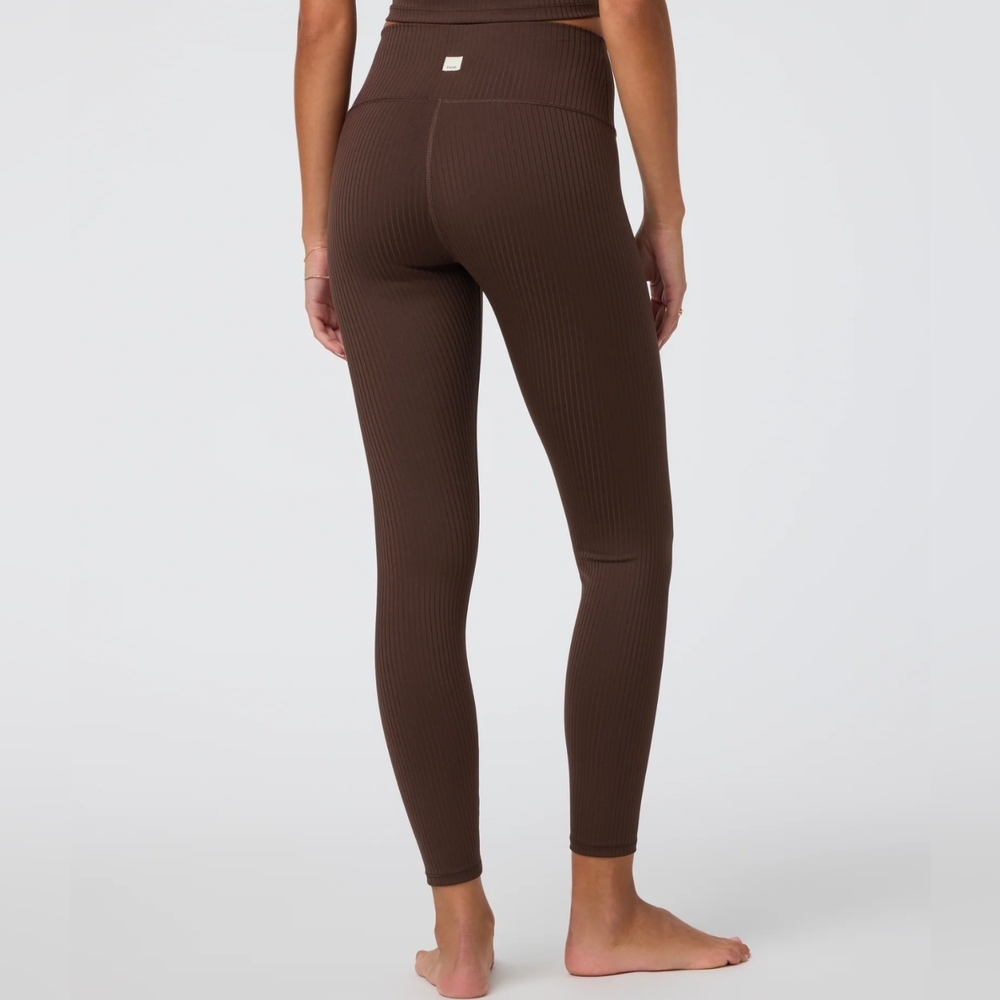 NWT Women's Vuori "Inversion Rib Legging" in Color Java. Multiple Sizes - Picture 2 of 12